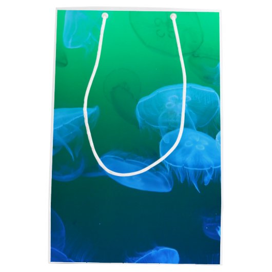 透明なくらげ ミディアムペーパーバッグ (裏面)