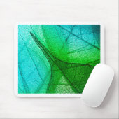 透明なを通過する日葉光 マウスパッド (マウス)