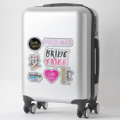 透明なバチェロレッテ車窓 シール (スーツケース)