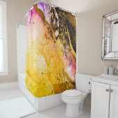 透明な創造性抽象芸術クラウド – ARTマスト シャワーカーテン (インサイチュ)