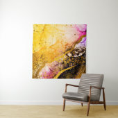 透明な創造性。抽象芸術クラウド – ARTマスト タペストリー (インサイチュ(横))