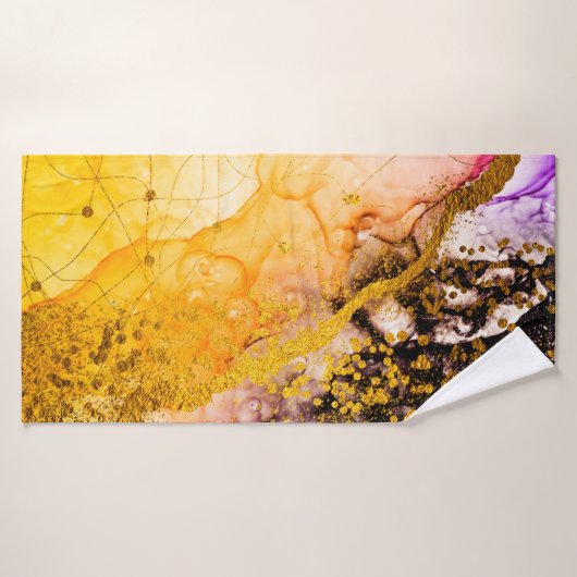 透明な創造性。抽象芸術クラウド – ARTマスト バスタオル (バスタオル)