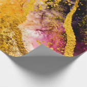 透明な創造性。抽象芸術クラウド – ARTマスト ラッピングペーパー (角)