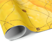 透明な創造性。抽象芸術クラウド – ARTマスト ラッピングペーパー (ロールコーナー)