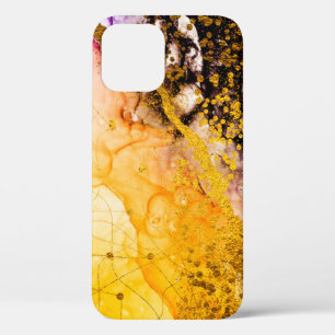 透明な創造性。抽象芸術クラウド – ARTマスト iPhone 12ケース