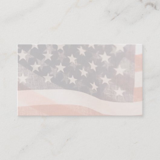 透明な旗の名刺 名刺 (正面)