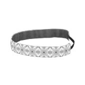 透明な背景との羽の曼荼羅のデザイン アスレチックヘッドバンド (右)