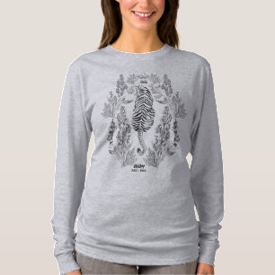 透明な背景に黒のocomデザイン tシャツ