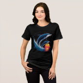 透明な背景の真の4500×5400 PNGに変換 トライブレンドTシャツ (正面全面)
