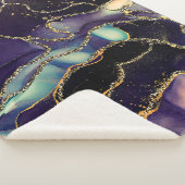 透明な色の流れ、金属の揺れの音 シェルパブランケット (3/4)