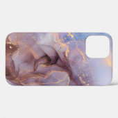 透明な色の流れ、金属の揺れの音 Case-Mate iPhoneケース (裏面 (横))