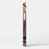 透明な色の流れ、金属の揺れの音 Case-Mate iPhoneケース (裏面 / 右)