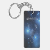 透明な蠍座 キーホルダー (正面左)