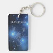 透明な蠍座 キーホルダー (裏面)