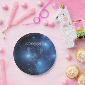 透明な蠍座 ペーパープレート (パーティー)