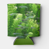 透明な銀魚の群れ 缶クーラー (正面)