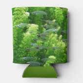 透明な銀魚の群れ 缶クーラー (裏面)