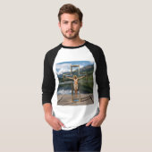 透明なINRIの十字架 Tシャツ (正面フル)