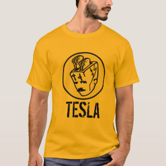 透明なToasterhead Tesla Tシャツ