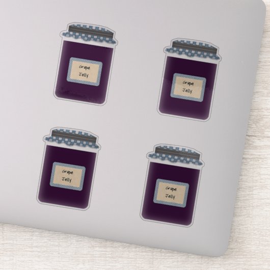 透明ぶどうゼリー製品シール シール (詳細)