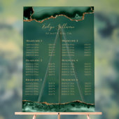 透明エメラルドグリーン金ゴールド平均価格表 アクリルサイン (ニュートラル)