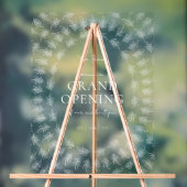 透明エレガントアクリル系緑のビジネスサイン アクリルサイン (ニュートラル)