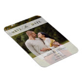 透明カット紙エフェクトフォトスクリプ結婚ト マグネット (右側)