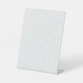 透明グリッドPNG | 編集可能テクスチャオーバーレイ 台座サイン (正面)