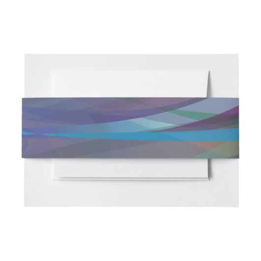 透明スターこうもりバー(ユダヤ教の)バル・ミツバー招待状ラップバンド 招待状ベリーバンド (正面例)