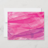 透明スターバルミツワー招待状 招待状 (裏面)