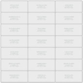 透明ダークセージグリーンゲストアドレス シール (正面)