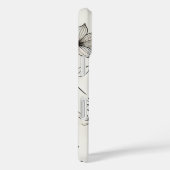 透明フローラエレガンス Case-Mate iPhoneケース (裏面 / 右)