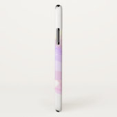 透明モダン層/マゼンタピンク黄色 Case-Mate iPhoneケース (裏面/右)