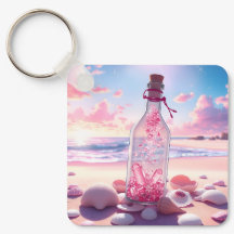 透明ロマンチック浮動ボトル