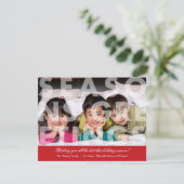 透明季節のごあいさつ(赤) シーズンカード (スタンド正面)