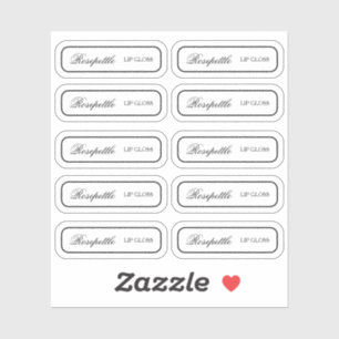 透明製品ラベルカスタムのカットビニールシール シール