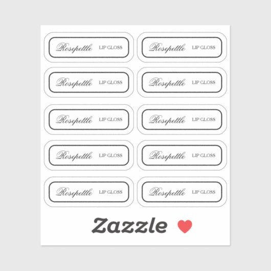 透明製品ラベルカスタムのカットビニールシール シール (シート)