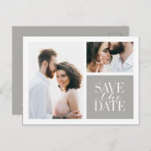 透明釉エレガントモダン 案内ポストカード (正面/裏面)