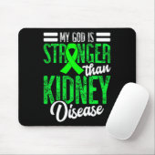 透析では神は腎臓病より強い マウスパッド (マウス)