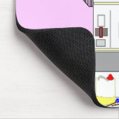 透析の技術者--Freseniusの機械設計 マウスパッド (コーナー)