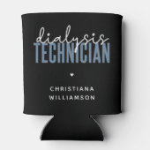 透析カスタム技師 |ネフローロジー技術ギフト 缶クーラー (裏面)