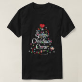 透析クリスマスクルー透析ナース腎症 Tシャツ (デザイン正面)