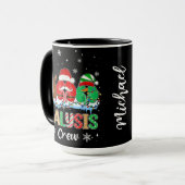 透析クルーズのクリスマス マグカップ (正面左)