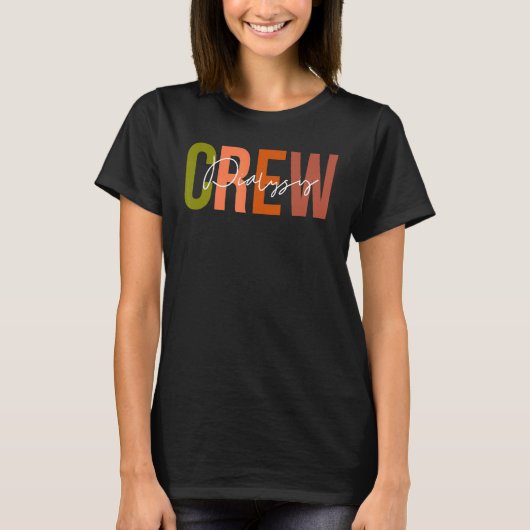 透析クルー腎臓ナース腎臓学技術マッチン Tシャツ (正面)