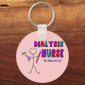 透析ナーススティックパーソンデザイン キーホルダー (正面)