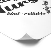 透析ナースハートワードクラウド ポスター (角)