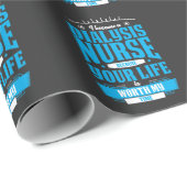 透析ナースヒーロー腎臓腎臓学看護 ラッピングペーパー (ロールコーナー)