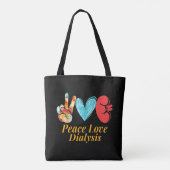 透析ナース腎臓移植腎臓学 トートバッグ (裏面)