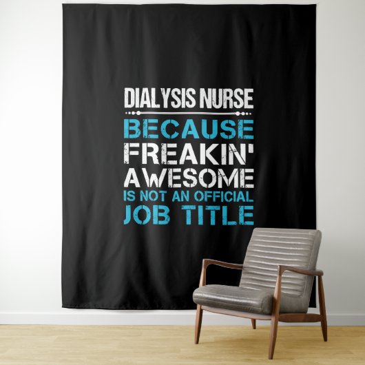 透析ナース – フレック素晴らしギフトアイテ タペストリー (インサイチュ)