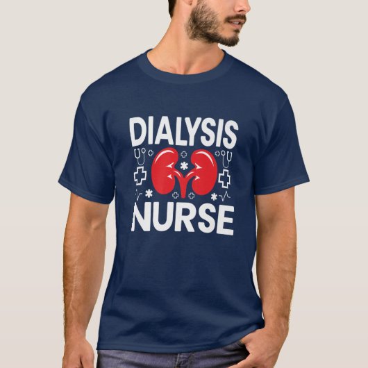 透析ナース Tシャツ (正面)
